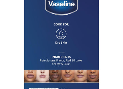 Vaseline Lip Therapy Rosy Lips Lip Treatment Balm Ointment Tinted Pink 0.25 Ounce Jar (Pack Of 9)