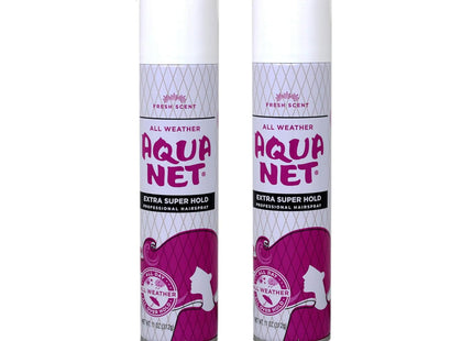 Aqua Net Professional Aerosol Hair Spray, Extra Super Hold, Scented 11.0 Ounce (Pack Of 7)