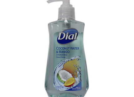 Dial Antimicrobial Liquid Hand Soap, Coconut Water & Mango, Pump Bottle, 7.5 fl Ounce (Pack Of 2)