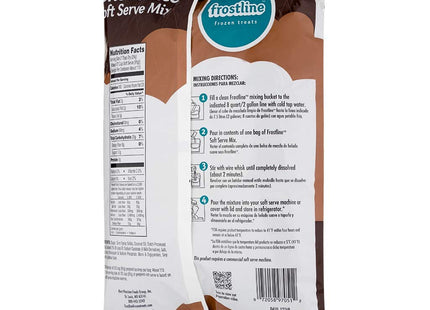 Frostline Chocolate Soft Serve Mix, Fat Free, Gluten Free, Lactose Free, Kosher-Dairy 6 Pound Bag (Pack Of 1)