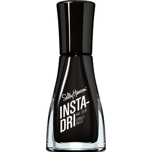 Sally Hansen, Insta-Dri Nail Polish, Black to Black, Quick Dry, 0.31 fl Ounce, (Pack Of 1)