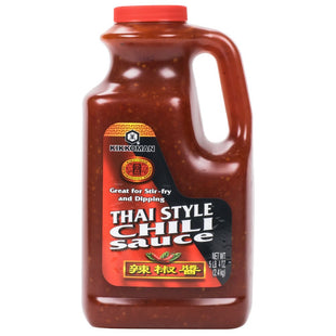 Kikkoman Thai Style Chili Sauce for Dipping & Stir Fry, Flavored with vinegar, sugar, and seasonings 5.25 LB (Pack Of 24)