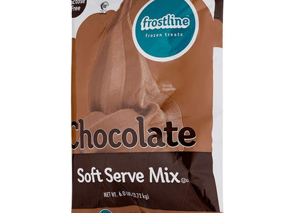 Frostline Chocolate Soft Serve Mix, Fat Free, Gluten Free, Lactose Free, Kosher-Dairy 6 Pound Bag (Pack Of 1)