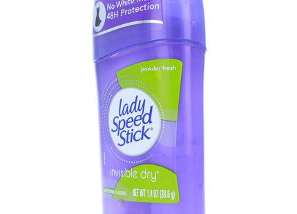 Lady Speed Stick Invisible Dry, Underarm Antiperspirant Deodorant, Powder Fresh Scent, 1.4 Ounce (Pack Of 1)