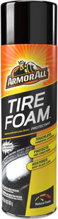 Armor All Tire Foam Automotive Protectant Foam, Wheel Cleaner, Aerosol Spray, 20 Ounce (Pack Of 3)