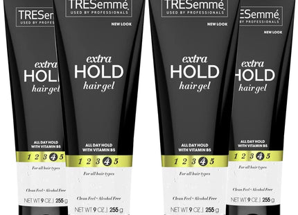 Tresemme Tres Two, Gel Extra Firm Control, Extra Hold, #4 Hair Styling Gel, 9 Ounce (Pack Of 8)