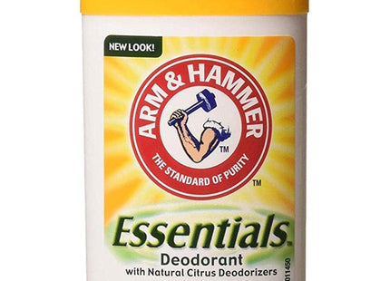 Arm & Hammer Essentials, Natural, Solid, Antiperspirant Deodorant, Unscented 2.5 Ounce (Pack Of 5)