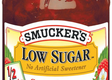 Smuckers Reduced Sugar, Strawberry Preserves, No Artificial Sweeteners, 15.5 Ounces (Pack Of 1)