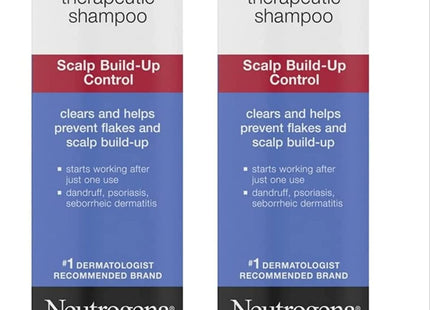 Neutrogena T/Sal Therapeutic Dandruff Relief Daily Shampoo, Scalp Build-up Control, 4.5 FL Ounce (Pack Of 2)