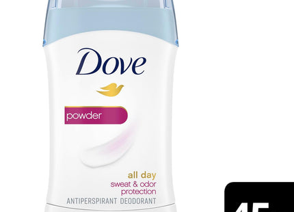 Dove Invisible Solid, Antiperspirant Deodorant Stick, Sweat Odor, All Day Protection, Powder 1.6 Ounce (Pack Of 3)