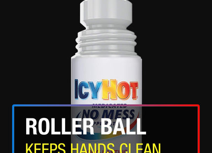 Icy Hot Original Medicated Pain Relief Liquid with No Mess Applicator 2.5 Fluid Ounces (Pack Of 5)