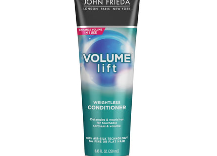 John Frieda Luxurious Volume Touchably, Natural Fullness Lightweight Conditioner, Safe for Color Treated Hair, for Fine or Flat Hair, 8.45 Ounces (Pack Of 24)