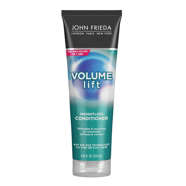 John Frieda Luxurious Volume Touchably, Natural Fullness Lightweight Conditioner, Safe for Color Treated Hair, for Fine or Flat Hair, 8.45 Ounces (Pack Of 1)