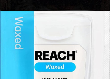 Johnson & Johnson Reach Dental Floss Waxed-Unflavored, 55 Yds Each (Pack Of 1)