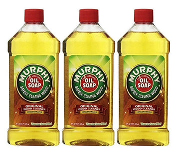 Murphy Oil Soap Original Formula Concentrated Liquid Wood Floor Cleaner, Liquid Oil Soap, 16 Oz (Pack Of 3)