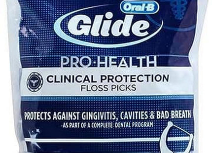 Oral-B Glide Gum Care Dental Floss Picks, Pro-Health Clinical Protection, Good for Back Teeth, 30 Count (Pack Of 10)