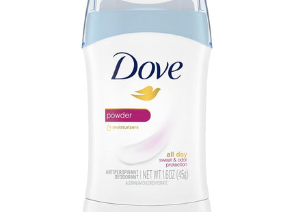 Dove Invisible Solid, Antiperspirant Deodorant Stick, Sweat Odor, All Day Protection, Powder 1.6 Ounce (Pack Of 3)