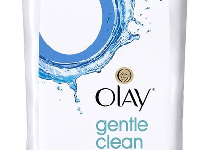 OLAY Wet Cleansing Cloths Gentle Clean, Sensitive Fragrance-Free 30 Count (Pack Of 12)