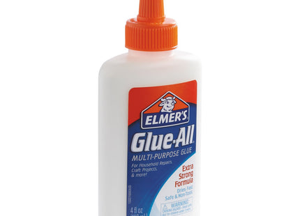 Elmer's Glue All Multi-Purpose Liquid Glue Extra Strong, Quick Drying Formula, 4 Ounces (Pack Of 8)