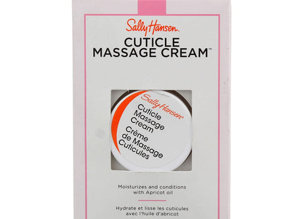 Sally Hansen Cuticle Massage Cream, Nail Treatment, Moisturizer, with Apricot Oil, 0.4 Ounce (Pack Of 3)