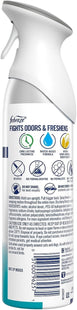 Febreze AIR Effects Air Freshener, Handheld Aerosol, Odor-Eliminating, Heavy Duty Crisp Clean, 8.8 oz (Pack Of 5)