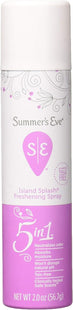 Summer s Eve Island Splash Daily Refreshing Feminine Deodorant Spray, 2 Ounce (Pack Of 10)