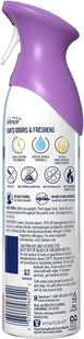 Febreze Air Effects, Odor-Fighting, Spring and Renewal Scent, Aerosol Spray Air Freshener, 8.8 ounce (Pack Of 12)