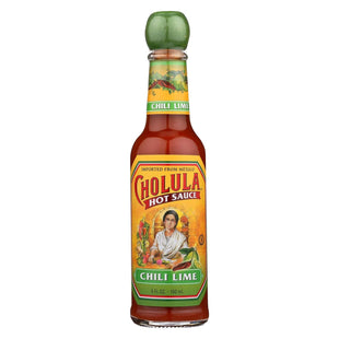 Cholula Kosher Chili Lime Hot Sauce, Mild Flavorful Hot Sauce, No Artificial Preservatives, 5 Ounce (Pack Of 12)