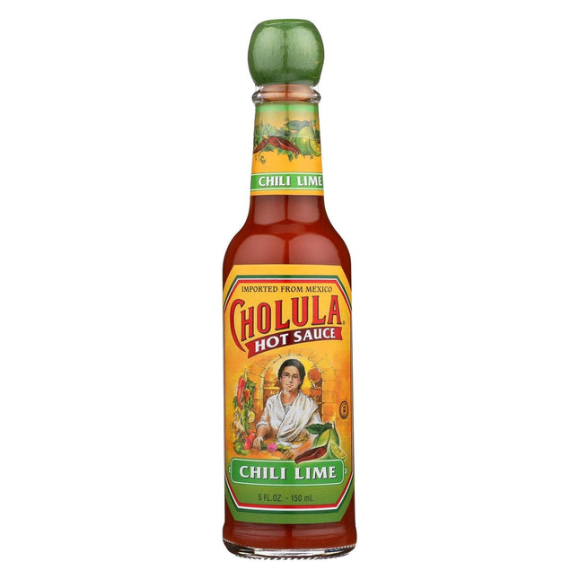 Cholula Kosher Chili Lime Hot Sauce, Mild Flavorful Hot Sauce, No Artificial Preservatives, 5 Ounce (Pack Of 1)