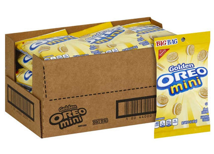 Nabisco OREO Mini Golden Sandwich Cookies, Vanilla Flavor, 3 Ounce (Pack Of 1)