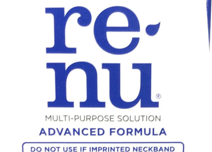 Renu MultiPlus Advanced Formula, Contact Lens Solution, Travel Pack, 2 Fl Oz (Pack Of 6)