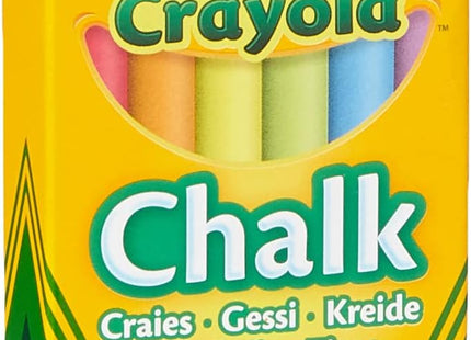 Crayola Drawing Chalk Assorted Colored 12 Sticks Per Box (Pack Of 5)