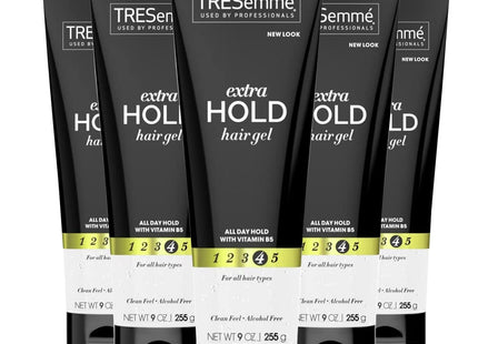 Tresemme Tres Two, Gel Extra Firm Control, Extra Hold, #4 Hair Styling Gel, 9 Ounce (Pack Of 8)