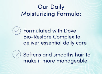 Dove Ultra Care Daily Moisture Conditioner, Nutritive Solutions, Normal to Dry Hair, 12.0 Fl Ounce (Pack Of 2)