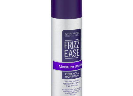 John Frieda Anti Frizz, Moisture Barrier, Firm Hold Anti Frizz Hairspray, Unscented, 12 Fl Ounce (Pack Of 1)