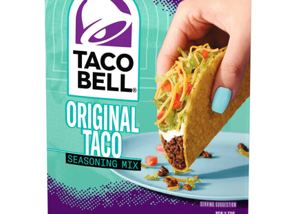 Taco Bell Original, Taco Seasoning Mix, Mexican-style flavors, 1 Ounce (Pack Of 24)