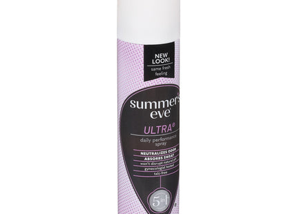 Summers Eve Feminine Deodorant Spray, Ultra Freshening,  Extra Strength, AEROSOL 2 Ounce (Pack Of 6)