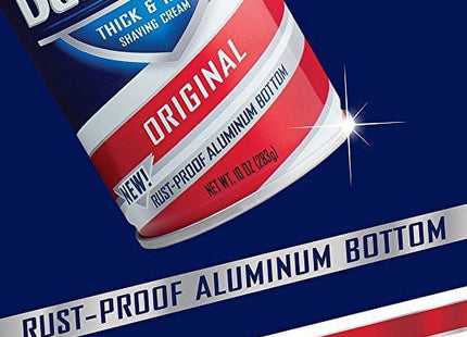 Barbasol Original Thick & Rich Shaving Cream  Rust-Proof Aluminum Bottom  7 oz