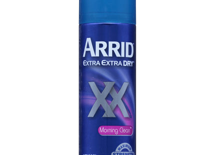 Arrid XX Extra Dry Antiperspirant & Deodorant, Morning Clean, Aerosol Can Spray, 6 Ounce (Pack Of 6)