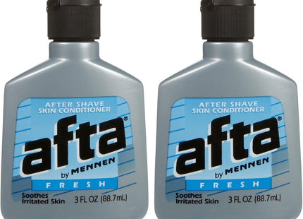 Mennen Afta Aftershave Lotion and Skin Conditioner, Fresh Scent, After Shave Condition, 3 Ounce (Pack Of 6)