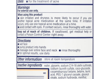 Biore Witch Hazel Clarifying Salicylic Acid Face Wash for Oily Acne Prone Skin 6.77 Fl Oz (Pack Of 12)