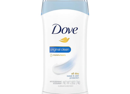 Dove Invisible Solid, Advanced Care, Sweat and Odor Protection, Anti-Perspirant Deodorant, Original Clean, 2.6 Oz (Pack Of 1)