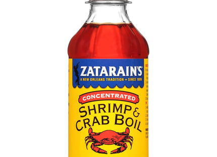 Zatarains Crab and Shrimp Boil New Orleans Style Liquid, Concentrated, 8-Ounce (Pack Of 1)