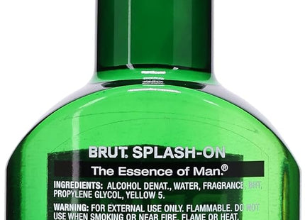 Brut Splash-On Original Fragrance, Cologne for Men Long Lasting Fragrance, Spicy Woods, Floral, and Citrus Notes, 3.5 Ounce (Pack Of 2)