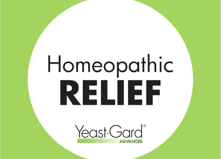 Yeast Gard Homeopathic Gel Homeopathic Gel Treatment, For External Yeast Infection Symptom Relief 1.0 Ounce (Pack Of 24)