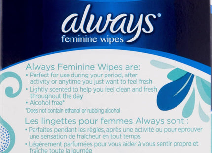 Always Feminine Wipes Fresh and Clean Scent, Soft Pack, 32 Count (Pack Of 1)