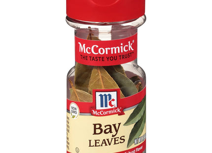 McCormick Non GMO, Spices & Seasonings Whole Bay Leaves, 0.12 Ounce (Pack Of 12)