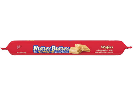 NABISCO Nutter Butter, Peanut Butter Creamy Wafer Cookies, Crunchy Cookies With Smooth Creamy Filling, 10.5 Oz (Pack Of 6)