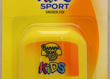 Banana Boat Kids Sport Broad Spectrum, Sunscreen Stick SPF50 Travel Size Sunscreen, 0.5 Ounce (Pack Of 12)