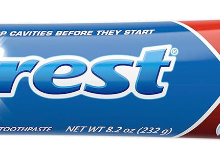 Crest Fluoride Cavity Protection Toothpaste, Regular Past, 8.20 Ounce (Pack Of 4)